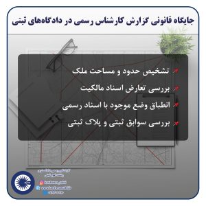 تأثیر گزارش کارشناس رسمی در تصمیمات دادگاههای ثبتی | نقش کلیدی گزارش کارشناسی 2 گزارش ثبتی1