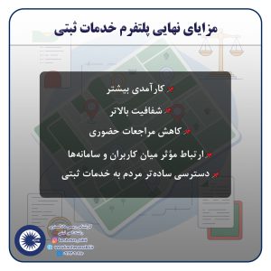 پلتفرم خدمات ثبتی چیست؟ نقش سکوها در تحول دیجیتال ثبت اسناد و املاک 3 2