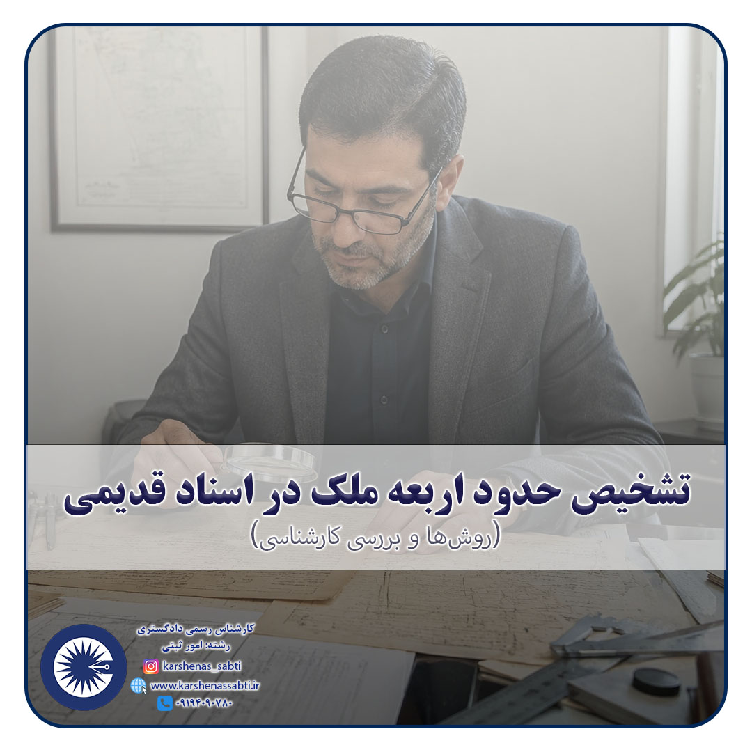 تشخیص حدود اربعه شاخص
