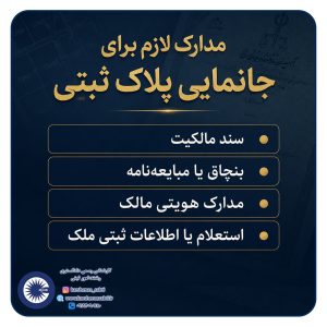 جانمایی پلاک ثبتی چیست؟ (راهنمای جامع تثبیت موقعیت ملک در سال 1405) 3 جانمایی1