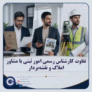 شاخص تفاوت کارشناس مشاور نقشه بردار