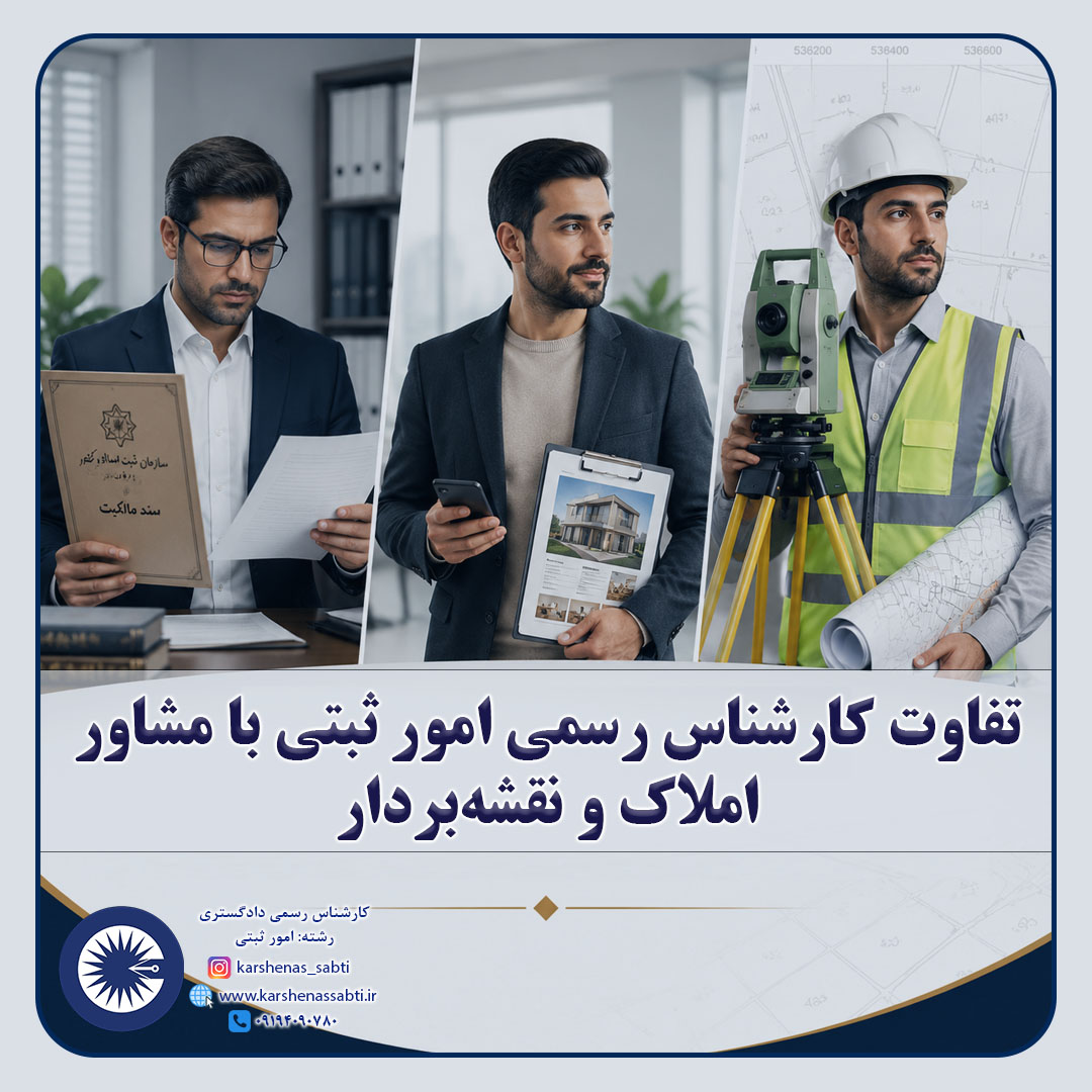 شاخص تفاوت کارشناس مشاور نقشه بردار