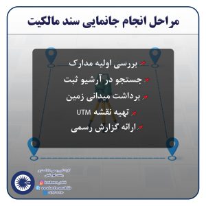 پست2 جانمایی سند مالکیت